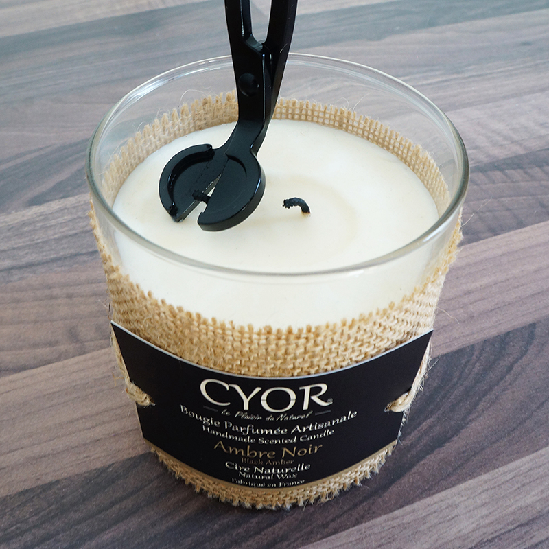 taille meche bougie parfumee cyor