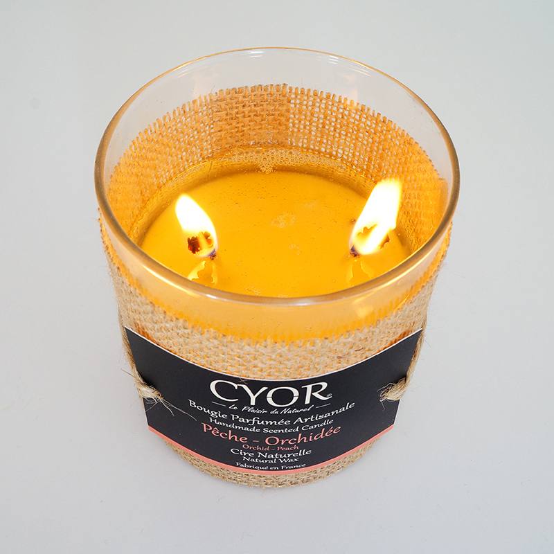 bougie parfumee bio naturelle artisanale cyor