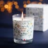 bougie artisanale joyeux noël
