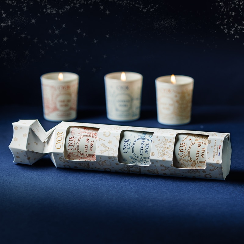 COFFRET 3 BOUGIES DE NOEL 75gr