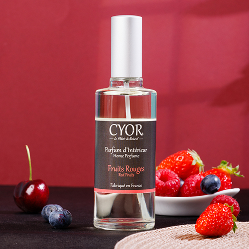 parfums d'intérieur fruits rouges